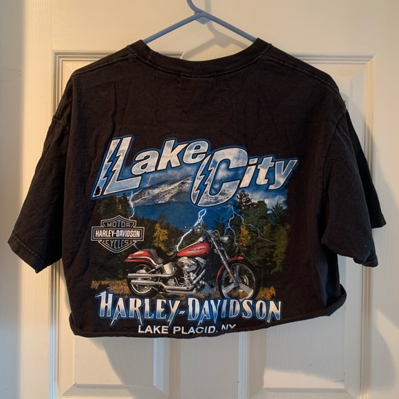 Vintage harley davidson crop top - Picture 2 of 2